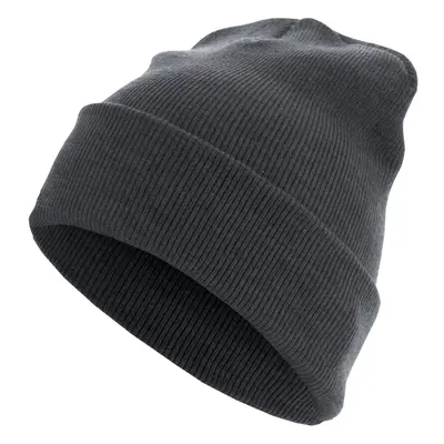 Beanie Basic Flap Long Version V.Grey