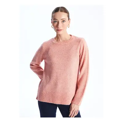 LC Waikiki Crew Neck Plain Long Sleeve Women's Knitwear Sweater