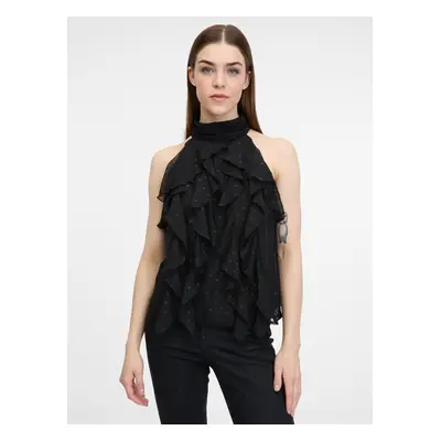 Black women's sleeveless blouse ORSAY - Women