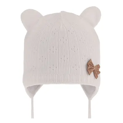 AGBO Girl's spring/ autumn hat white Lotta