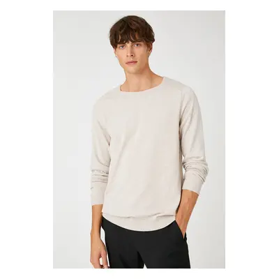 Koton Men's Beige Sweater