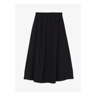 LC Waikiki Lcw Elastic Waist Plain Poplin Women's Skirt