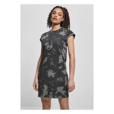 Women's bleached dress black/grey