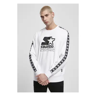 Starter Logo Taped Crewneck White