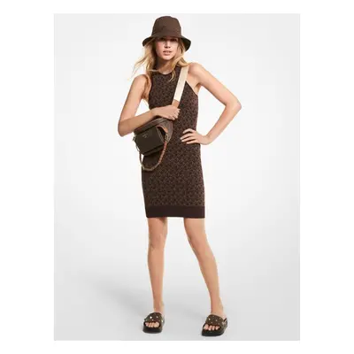 Michael Kors Dress - ECO BOLD MK LOGO TANK DRS brown