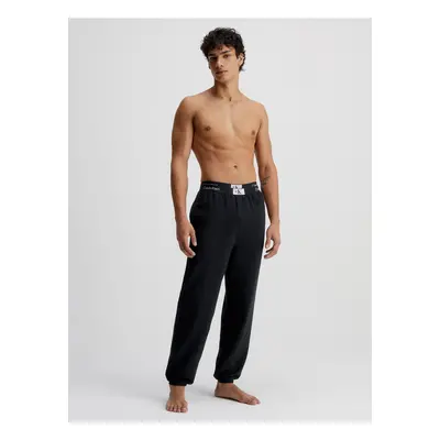 Black Men's Calvin Klein Underwear Pajama Pants - Men's