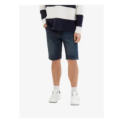 Dark blue men's denim shorts Tom Tailor - Men's