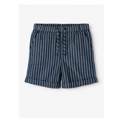 Dark blue boys' striped shorts name it Ryan - Boys