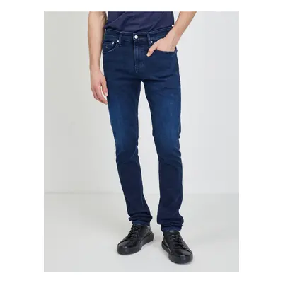 Dark blue men's skinny fit jeans Calvin Klein Jeans - Men