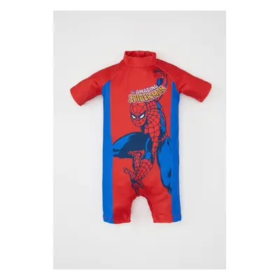 DEFACTO Boy's Marvel Comics Short Sleeve Swimsuit