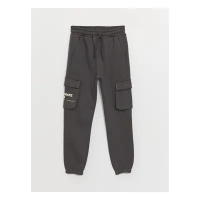 LC Waikiki Boys' Cargo Sweatpants with Elastic Waist