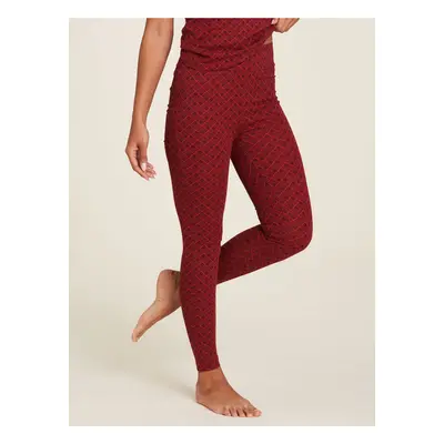 Red Patterned Women's Tranquillo Leggings - Women