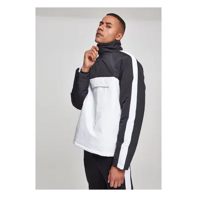 2-Tone Padded Tug Jacket White/Black