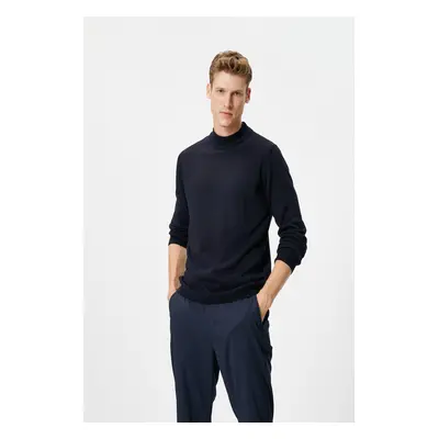 Koton Men's Navy Blue Sweater