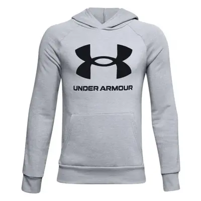 Boys' sweatshirt Under Armour Rival Fleece Hoodie light grey