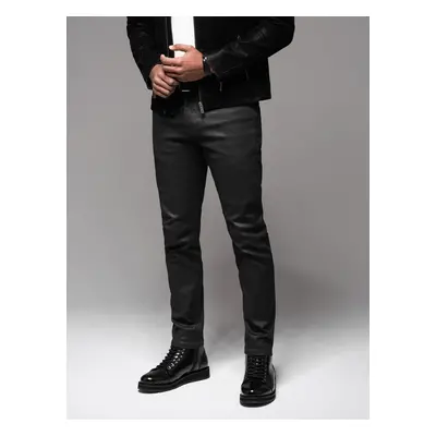 Ombre Men's denim pants STRAIGHT LEG - black