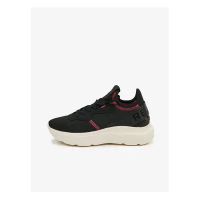 Black Women's Sneakers on Replay - Womens