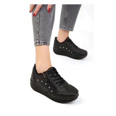 Soho Black-Black Women's Sneaker