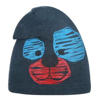 Ander Kids's Hat D309 Navy Kék