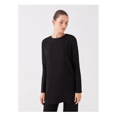 LC Waikiki Crew Neck Plain Long Sleeve Women's Tunic