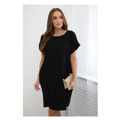 Black dress with pockets