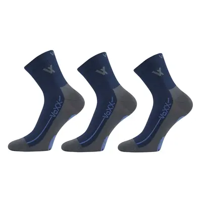 3PACK VoXX dark blue socks