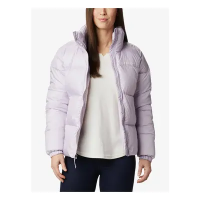 Light purple women's quilted winter jacket Columbia Puffect - Women's