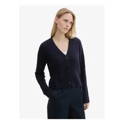 Dark blue women's cardigan Tom Tailor - Women