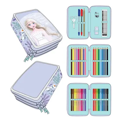 PENCIL CASE WITH ACCESSORIES GIOTTO FROZEN