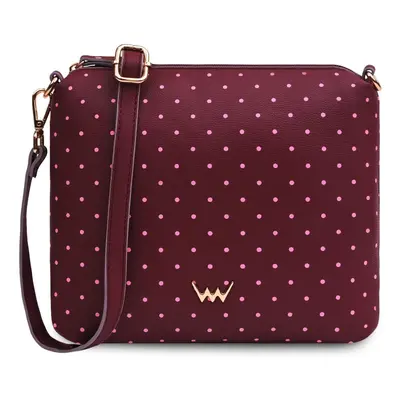 VUCH Coalie Dotty Wine handbag