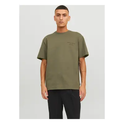 Khaki men's T-shirt Jack & Jones Sanchez - Men's