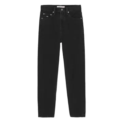 Tommy Jeans Jeans - IZZIE HR SLIM ANKLE black