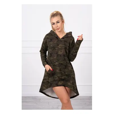 Camo dress khaki+green