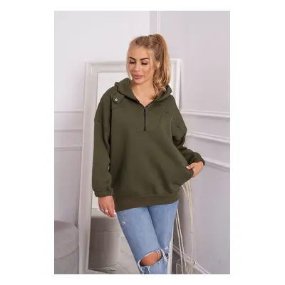 Khaki hoodie