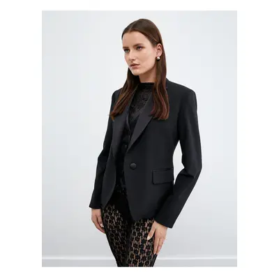 Koton One Button Blazer Jacket