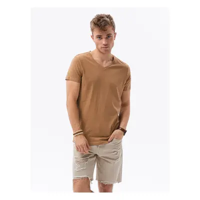 Ombre Men's classic BASIC v-neck T-shirt