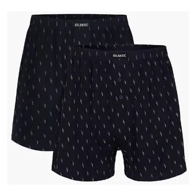 Boxer shorts Atlantic 2MBX-013 A'2 S-3XL navy-blue