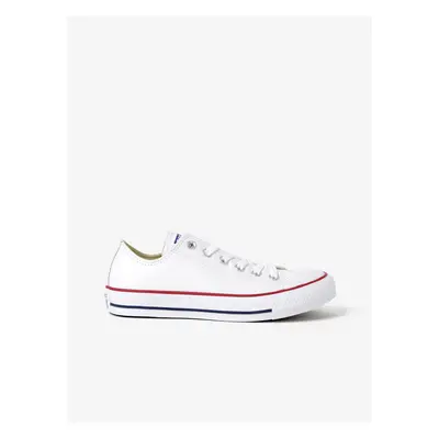 White leather sneakers Converse Chuck Taylor All Star Leather - unisex