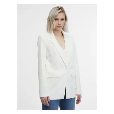 Orsay Cream Women's Blazer - Women's