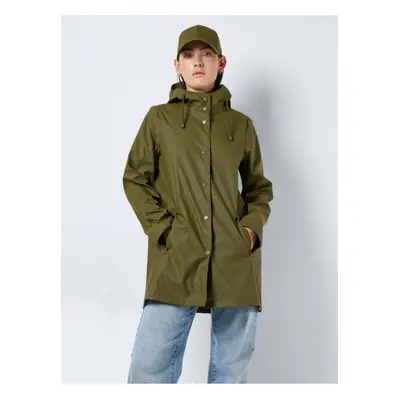 Khaki women's waterproof coat Noisy May Sky - women