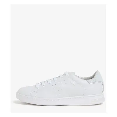 Cream Women's Leather Sneakers Geox Jaysen - Women