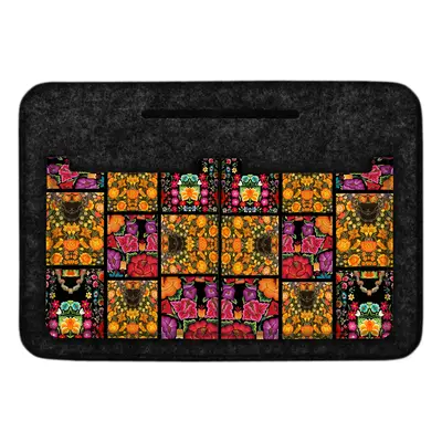 Bertoni Unisex's Felt Bag Organiser Frida Flowers