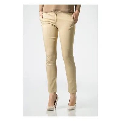 Trousers - TOMMY HILFIGER SILVANA T8 SKINNY CHINO brown