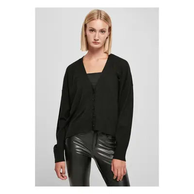 Women's eco viscose oversized cardigan black