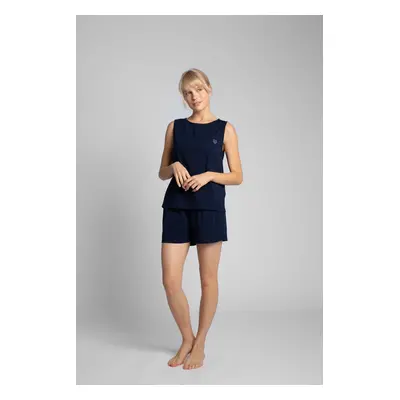 LaLupa női top LA015 Navy Blue