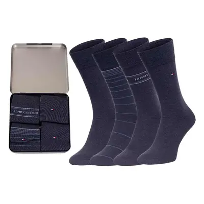 Zokni Tommy Hilfiger Tommy_Hilfiger_4Pack_Socks_701220146_003_Navy_Blue/Jeans