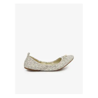 Cream ballerinas Michael Kors - Women