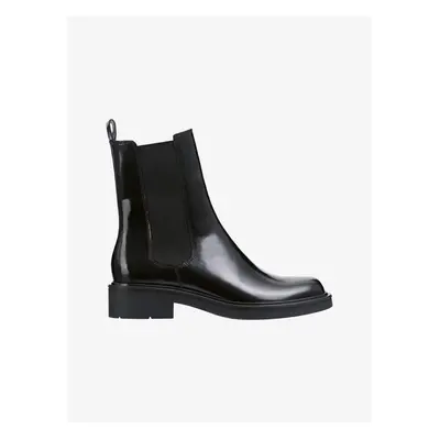 Black women's leather chelsea boots Högl Edward - Women's