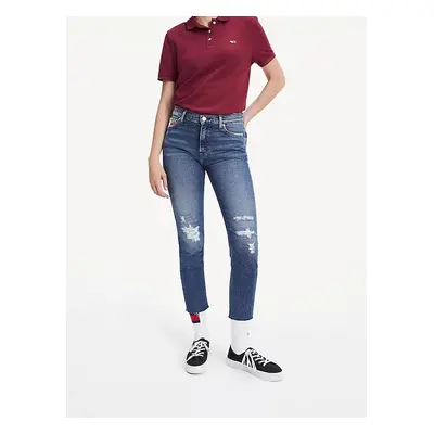 Tommy Jeans Jeans - HIGH RISE SLIM IZZY CROP BTSM blue