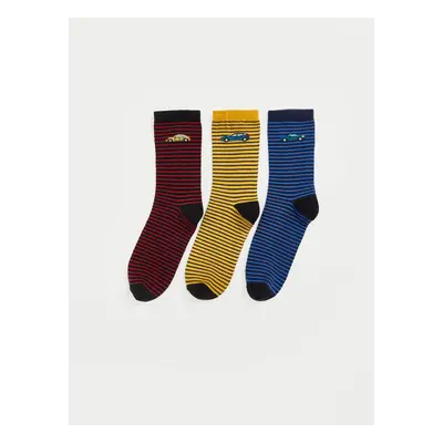 LC Waikiki Striped Boy Socks Set of